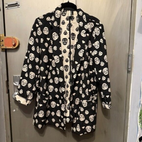 Vintage Skull Blazer - Picture 3 of 15